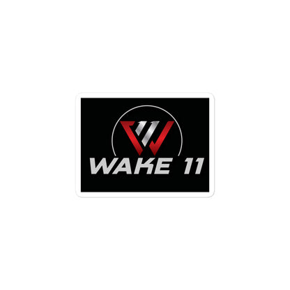 Wake 11 Sticker