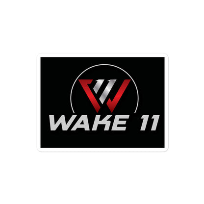 Wake 11 Sticker