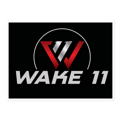 Wake 11 Sticker